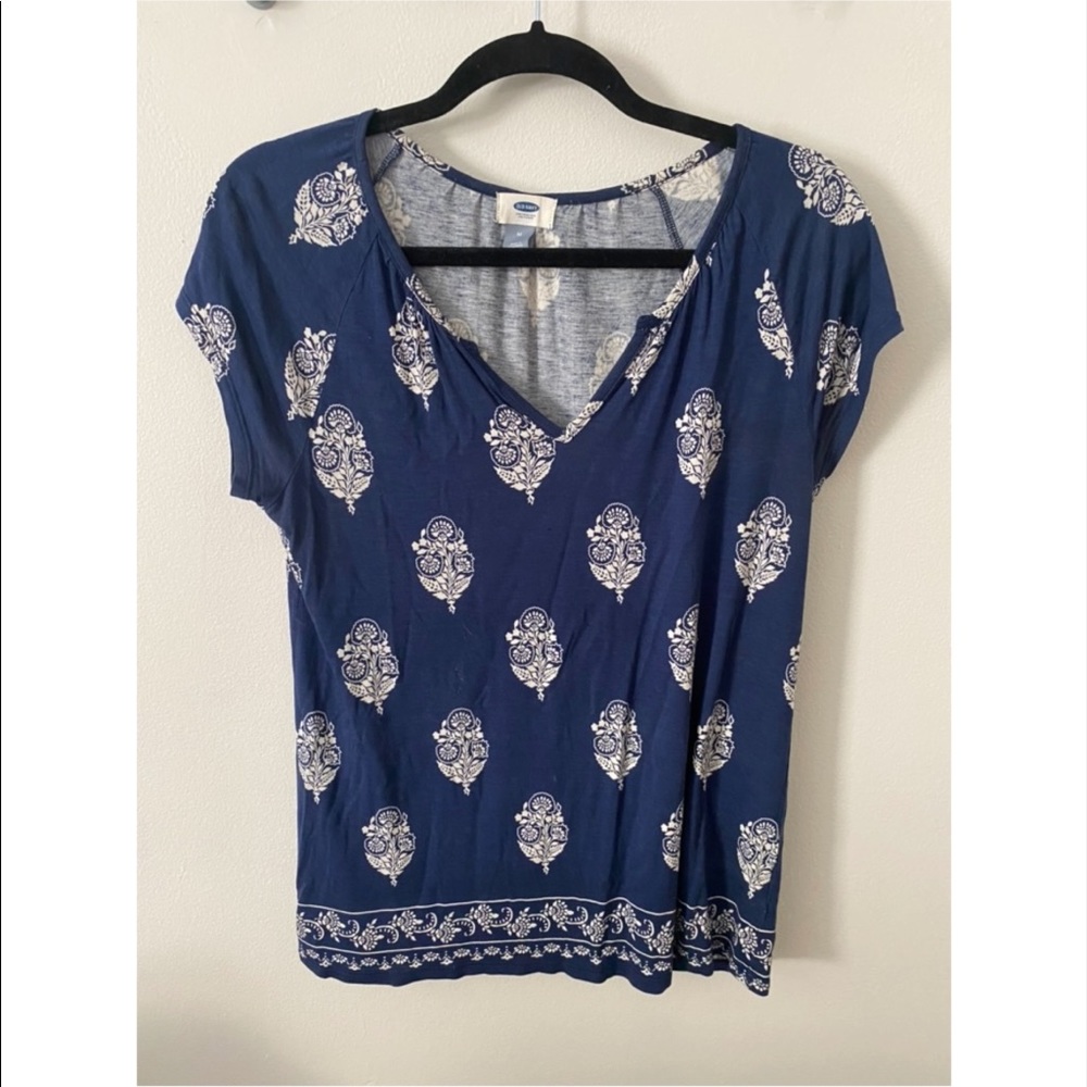 Navy short sleeve